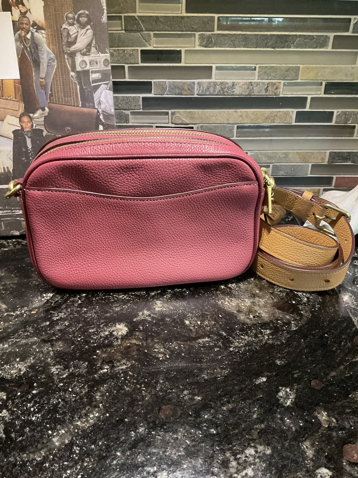 Coach Willow Camera Bag Crossbody Colorblock Leather … Gem