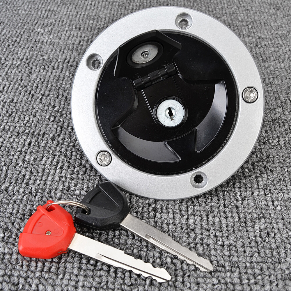 For Kawasaki ZX636 Ninja ZX6R Fuel Gas Cap Ignition Switch Seat