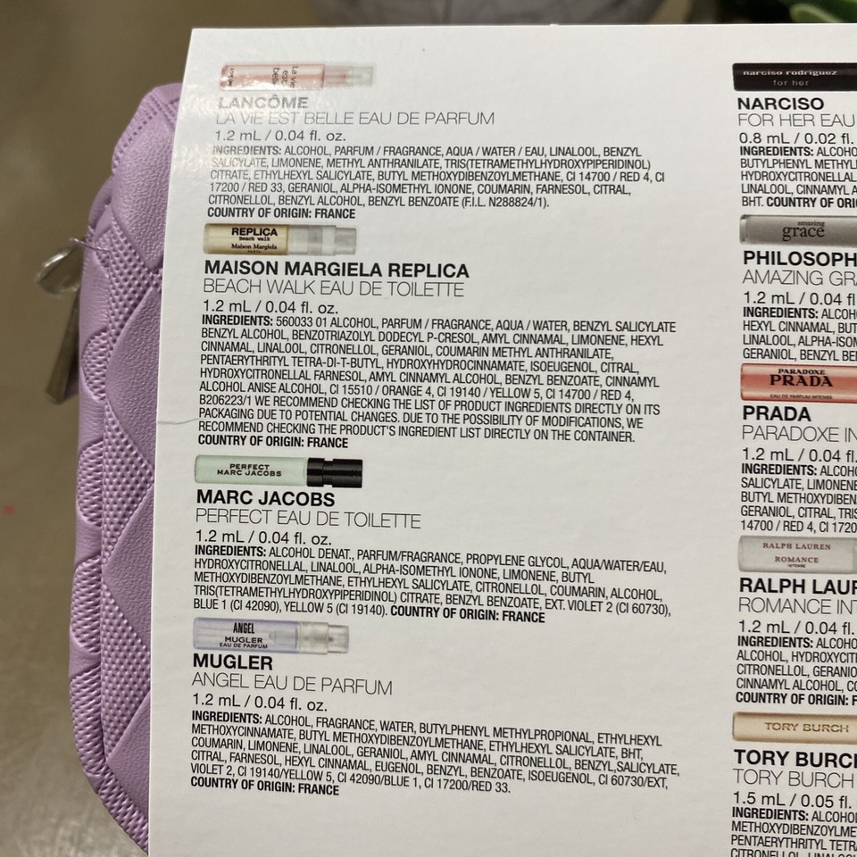 Dillard's Women's Spring Fragrance Sampler Set New Unopened Nice