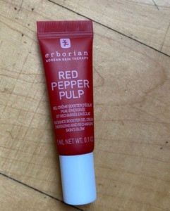 erborian red pepper pulp gel cream