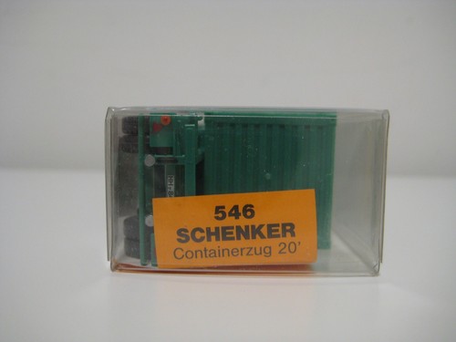 Roskopf H0 546 - Camión Mercedes-Benz semirremolque 20' "Schenker" - Imagen 5 de 16