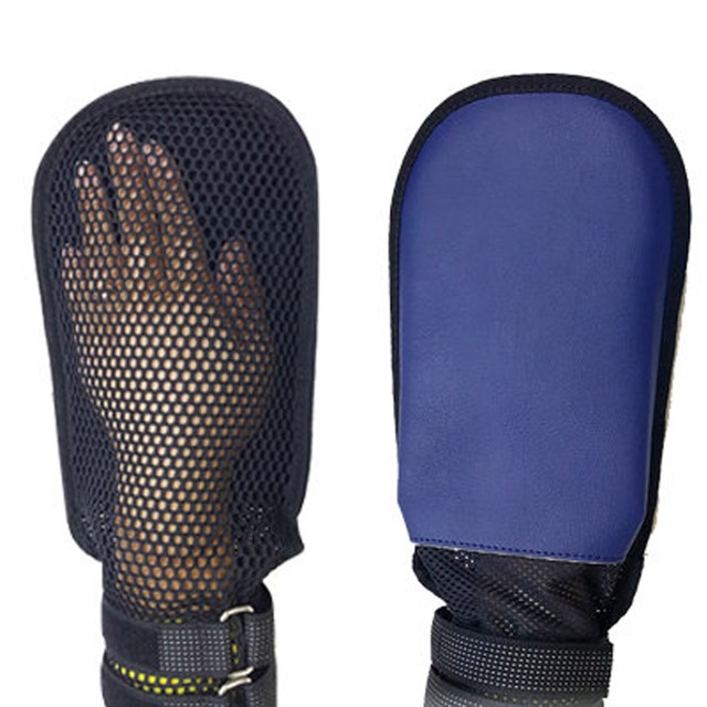 Dementia Safety Restraint Gloves Hand Control Mitts Finger Protectors