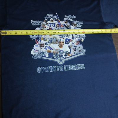 シャツ Dallas Cowboys legends collection M Dallas Cowboys Legends Collection Mens Blue T Shirt XL | eBay