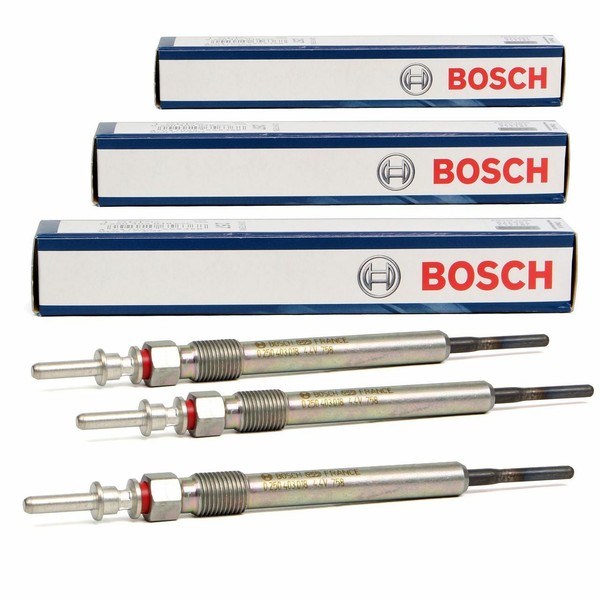 3X Bosch GLP257 0250403018 GlüHkerze FüR Mini F55 F56 F57 ONE D / Cooper D B37-image