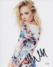 Maika Monroe Sexy Autographed Signed 8x10 Photo COA 