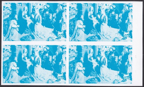 Zaire Sc1101 Christmas, Adoration of the Magi, Painting, Color Trial Proof B - Picture 5 of 14