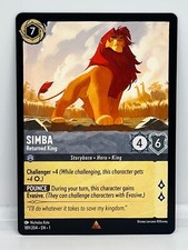 DISNEY LORCANA THE FIRST CHAPTER NON FOIL RARE CARDS
