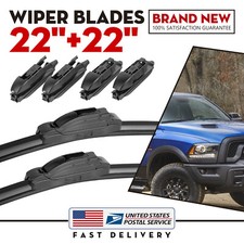 All Weather Performance Wiper Blade Set for 1994-2001 Ford F-150 F-250 F-350