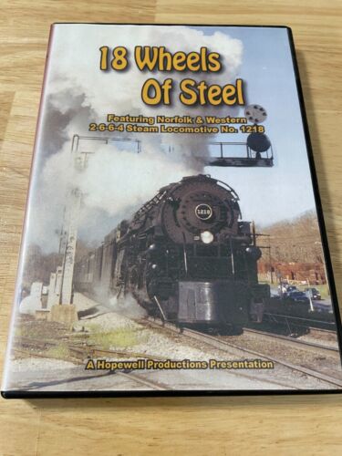 18 Wheels of Steel dvd A Steam Locomotive 1218 - Picture 1 of 2