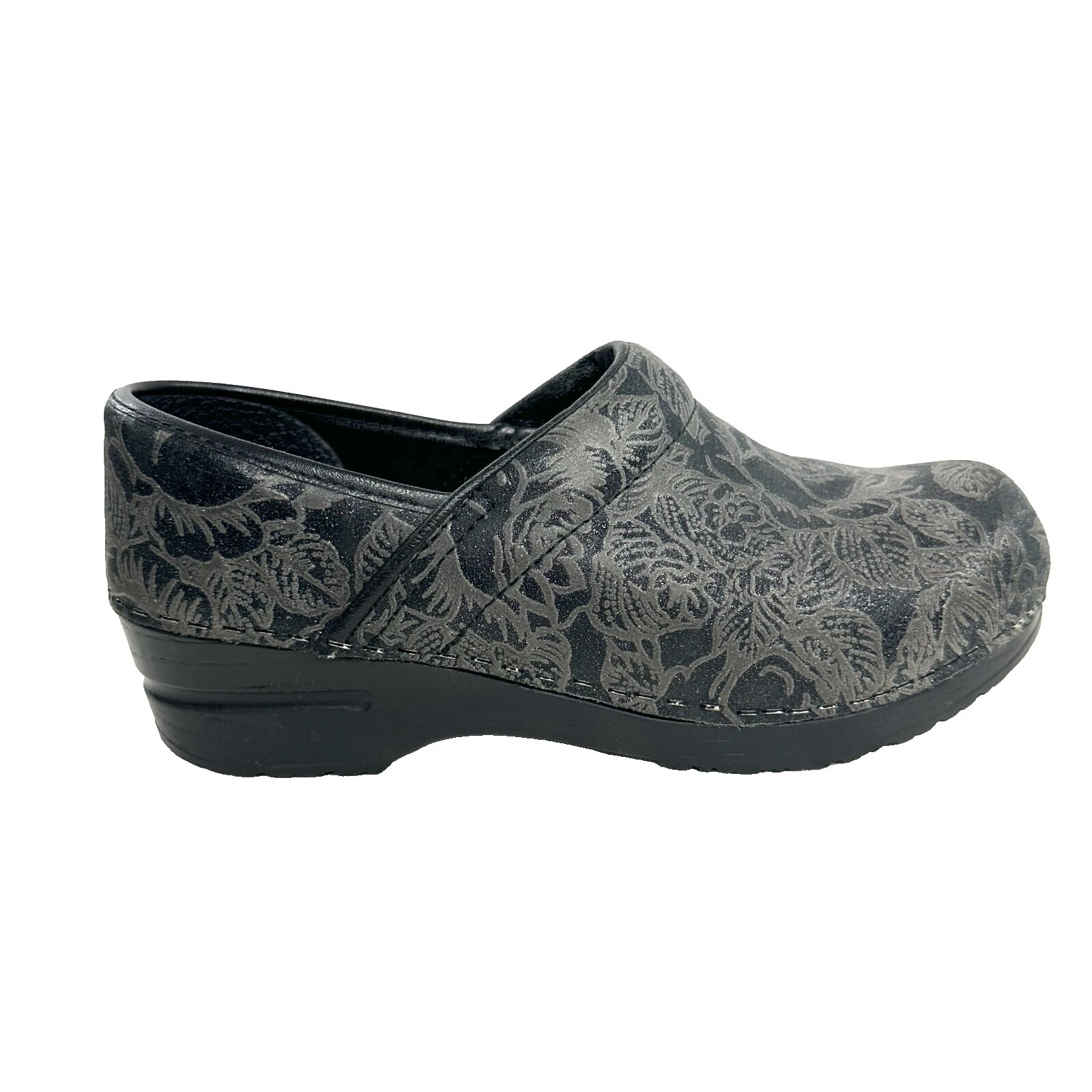Zapatos Cómodos Floral Sanita superior de cuero para mujeres