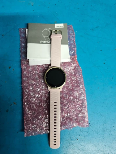 Garmin  VivoActive 4S Smartwatch Light Gold/Dust Rose 40mm Case 010-02172-31