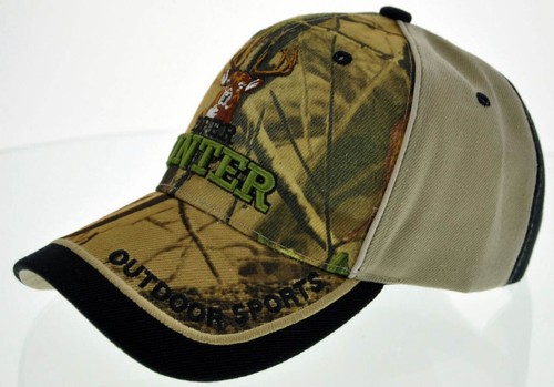 NEW! HUNTER HUNT DEER BUCK OUTDOOR SPORTS CAP HAT CAMO - Picture 2 of 3