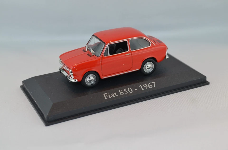 FIAT 850 1967. IXO POUR ALTAYA DIECAST AU 1/43 - Photo 1/1