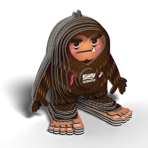 Eugy Sasquatch 3D Puzzle - Picture 4 of 4