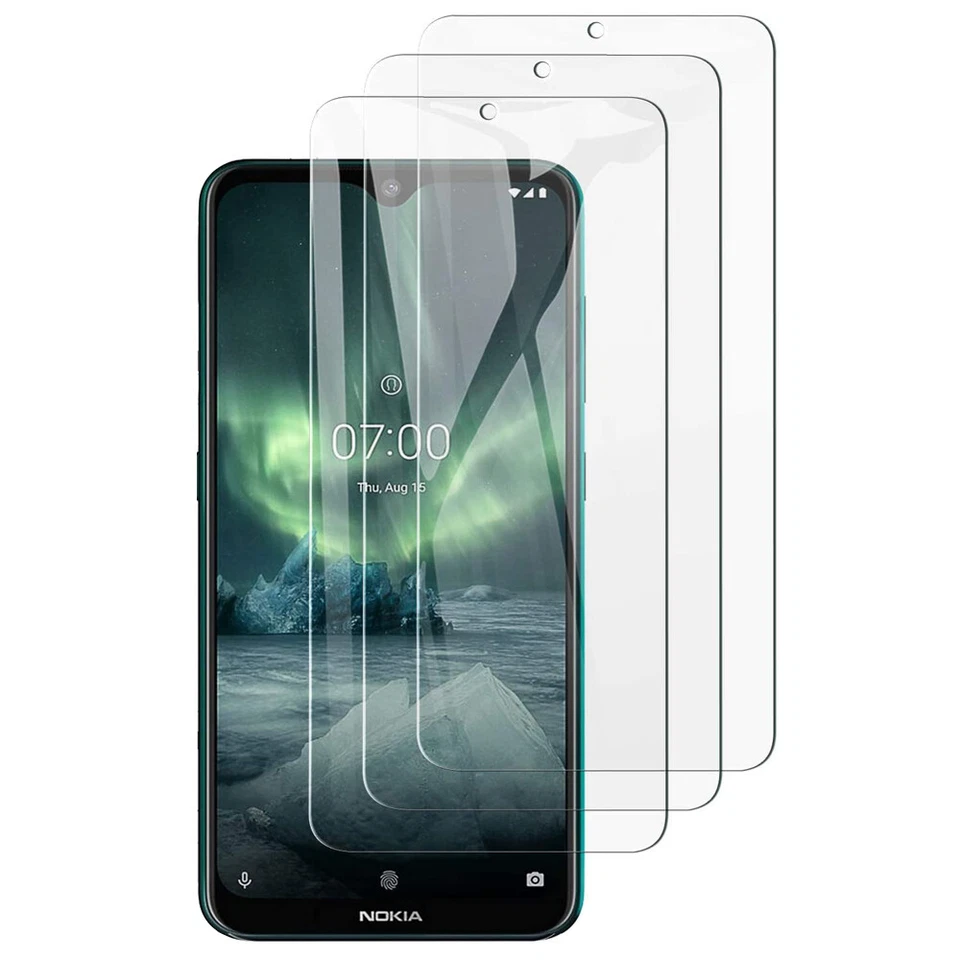 For Nokia C10 C20 G10 G20 X10 X20 Premium Clear Tempered Glass Screen Protector - Image 2 of 4