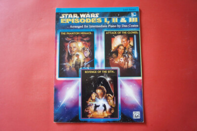 Star Trek Episodes I II III .Songbook Notenbuch .Easy Piano