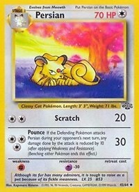 Pokemon Persian (42/66) Jungle LP