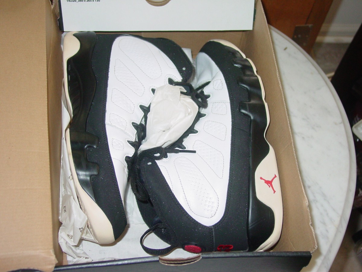 Nike Air Jordan 9 Retro Space Jam 2016 Men Size 10.5 Black White Basketball Shoe Size 8.5- Jordan 9 Retro space jam 2016 | eBay main image 4