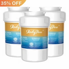 3 Pack Fit for GE Smartwater MWF MWFA HWF GWF RWF0600A Refrigerator Water Filter