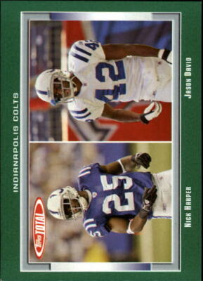 B1210- 2006 Topps Total Football Card #s 201-400 -You Pick- 15+ FREE US SHIP