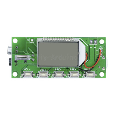 FM Transmitter 87-108MHz DSP PLL Digital Wireless Board Microphone Stereo Module