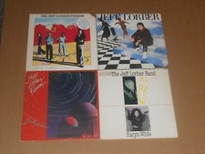 JEFF LORBER FUSION 4x LP 12 galaxian WIZARD ISLAND true confessions STEP BY STEP