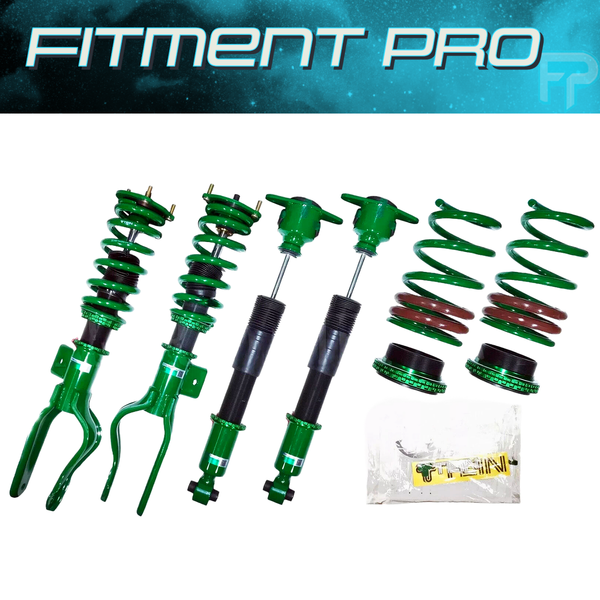 EDFC Tein Z Flex Active Pro Coilovers | 2016+ Honda with : TEIN