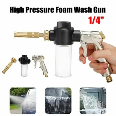 #ad Portable 100ML Snow Car Foam Gun High Pressure Washer Car Cleaner Sprayer Gun AU $41.39