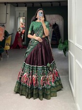 New Launching Dola Silk Attractive Lehenga Choli With Dupatta For Reception Wear