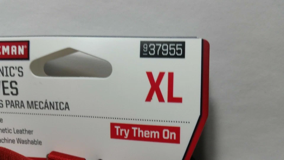 Guantes Mecánicos Artesanos XL Extra Grandes Lavables Duraderos 937955  Foto 3 de 4