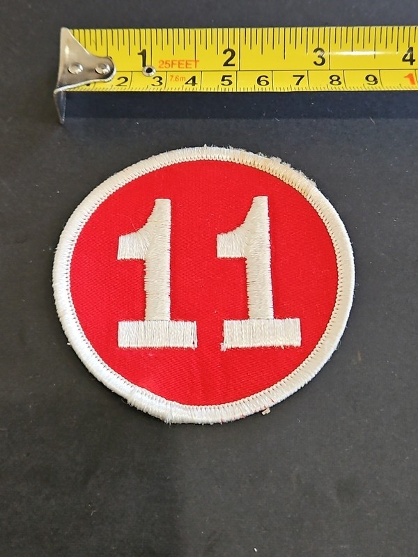 CAL YTBOROUGH JR. 1970S KAR-KARE  RACING TEAM  JOHNSON NASCAR #11 VINTAGE PATCH 
