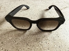 META FURY AI Smart Glasses Sandstone Frames / Dark Amber Lenses NEW!