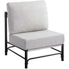 Mid century modern accent chair, comfy reading chair with soft cushion