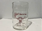 Vintage Federal S Advertising Restaurant INN Drinking Glass Long Horn Bull Glen
