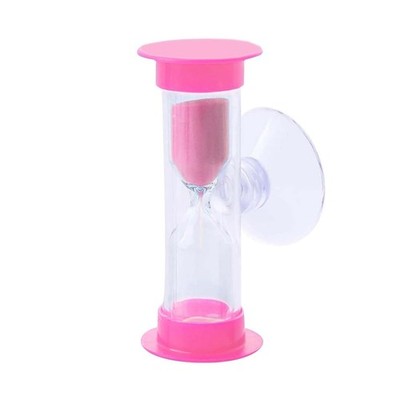 Hourglass Sand Timer 2 Minute with Suction Cup,Unbreakable Sand Watch 2 Min S...
