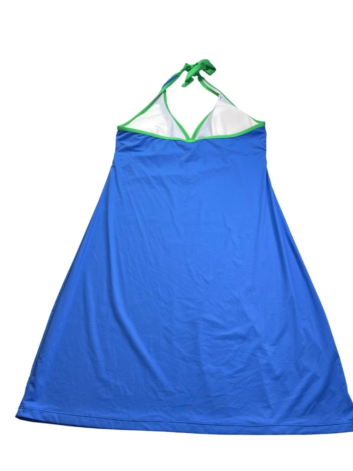Tommy Bahama Mujer Island Cays Bloque de Color Halter Spa Vestido de Encubrimiento XL Nuevo Foto 4 de 4