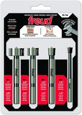 Freud PB-104 1/4" to 1" Diameter 4 Pcs. Forstner Bit Set