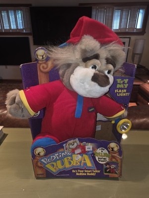 Tyco Real Wisecrackin' Talking Bedtime Bubba Bear Plush Doll 1997 In Box New
