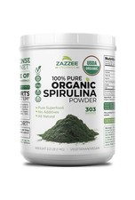 Zazzee USDA Organic Spirulina Powder 2.2 Pounds 1 KG , 303 Servings, 100 ...