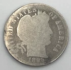 1895 Barber Dime – Historic U.S. Silver Coin – See Photos for Details