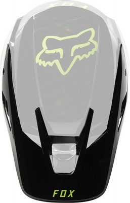 Fox Racing V3 RS Slait Helmet Visor/Peak Multicolor