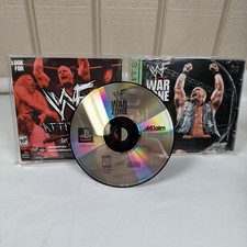 WWF War Zone (Sony PlayStation 1, 1998), Complete, Tested & Working, Excellent!