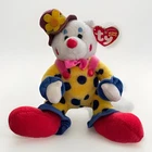 TY Beanie Babies - JUGGLES The Retired 6" Clown Bear (Vintage 2004-2005)