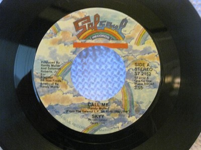 Skyy - Call Me / When You Touch Me (1981) Salsoul Records 45 vinyl 7''