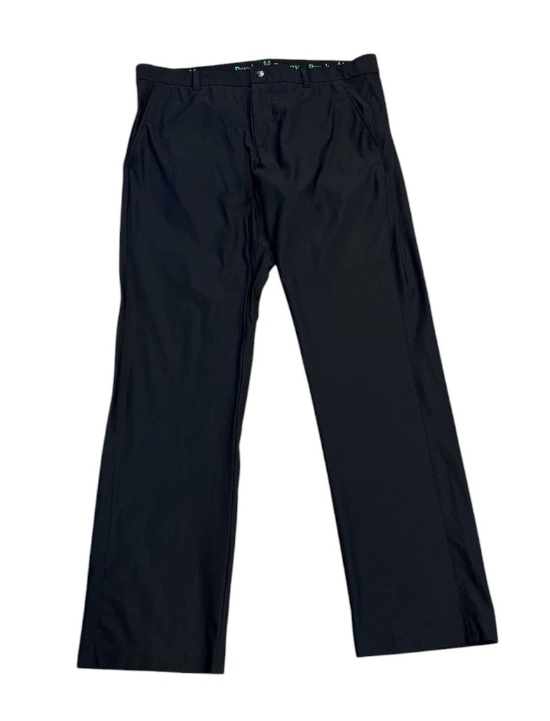 PsychoBunny ネオンLINE pants サイズXL Mens Black Madison Commuter Pant | Psycho Bunny