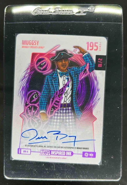 2024 Bo Jackson Battle Arena Muggsy Bogues Hex Auto #2/10