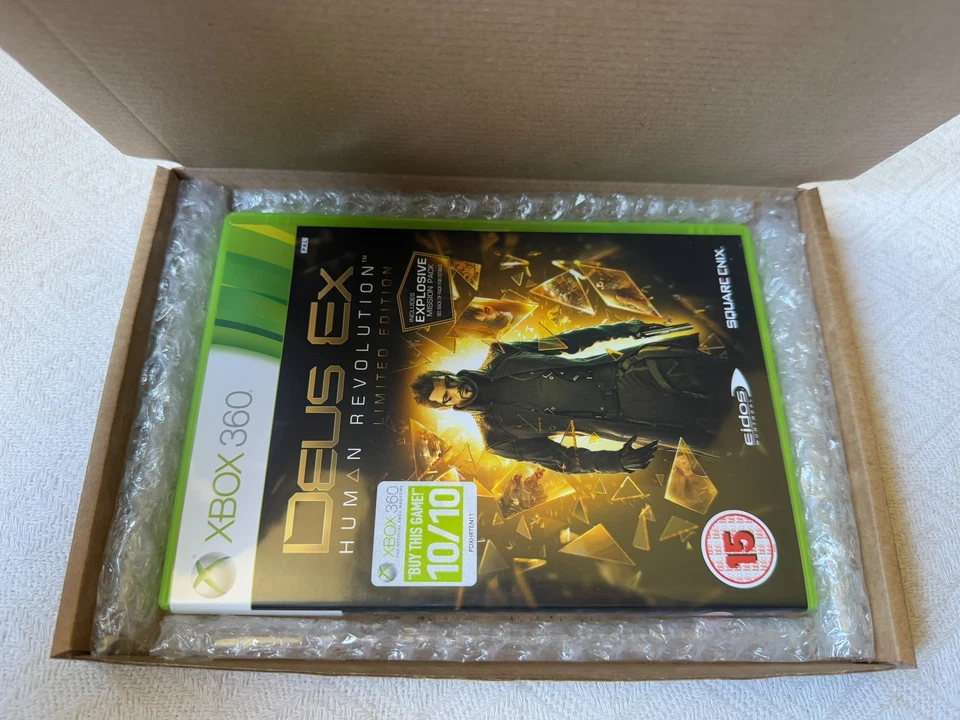 Deus Ex Human Revolution XBOX 360 - UK PAL Immaculate CIB with Natural Disc - Image 3 of 4