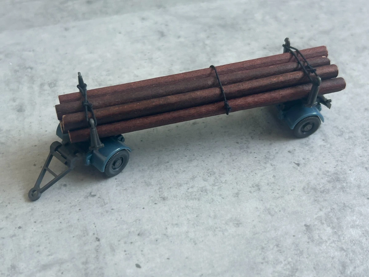 Coppia Camion Con Tronchi 1/87 HO - Stampati In 3D 8 Piedi Con Argani 802Customz