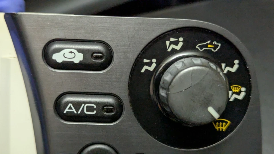 Honda S2000 Climatizador HVAC AC Calentador OEM Genuino Gris Foto 3 de 4