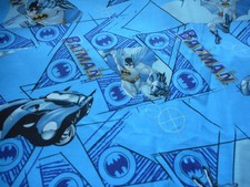 Brand New Licensed Batman 100 Cotton by the 1/2 yard 18" x 44"